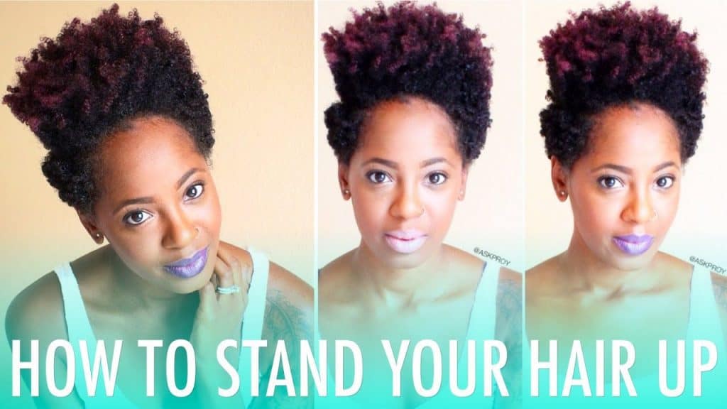 Make hair stand up