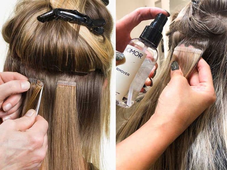 3 Methods To Remove Tape Hair Extension Residue At Home