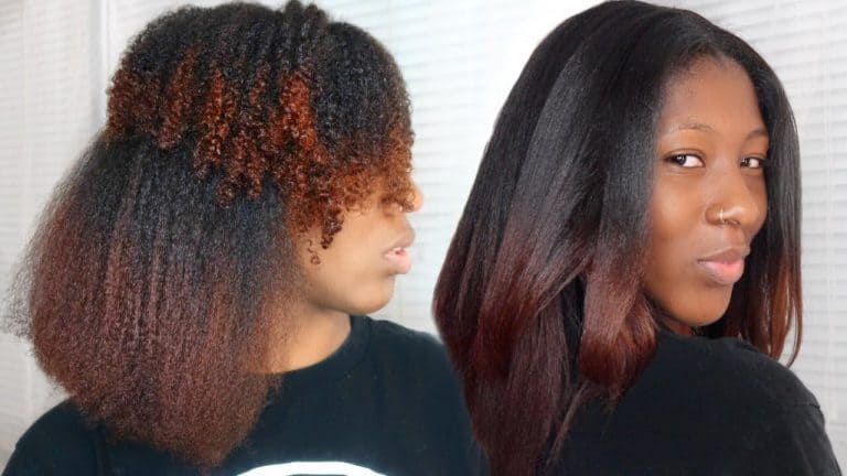 How to Straighten Black Hair Without a Relaxer (6 Easy Steps)