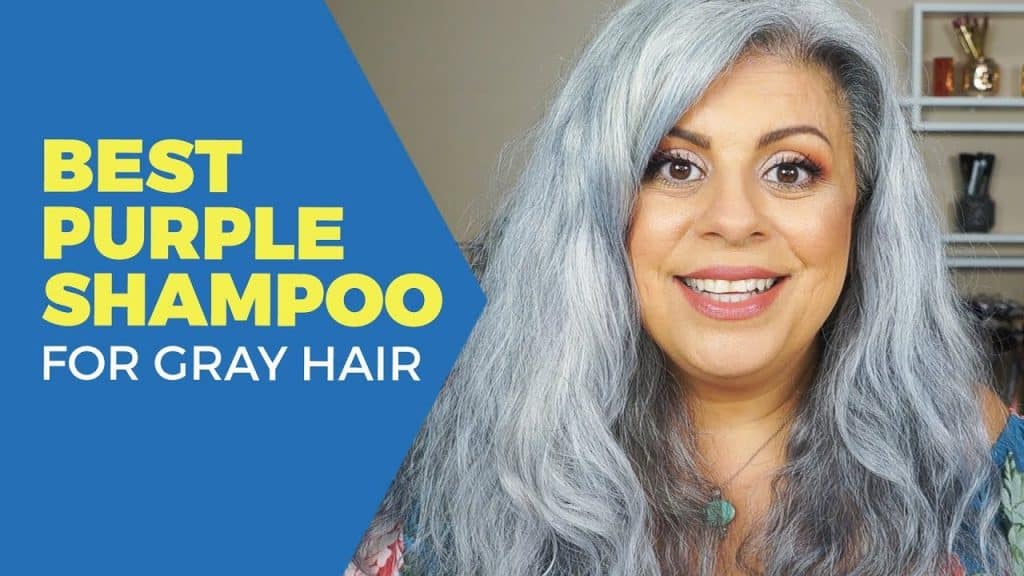 grey hair blue shampoo