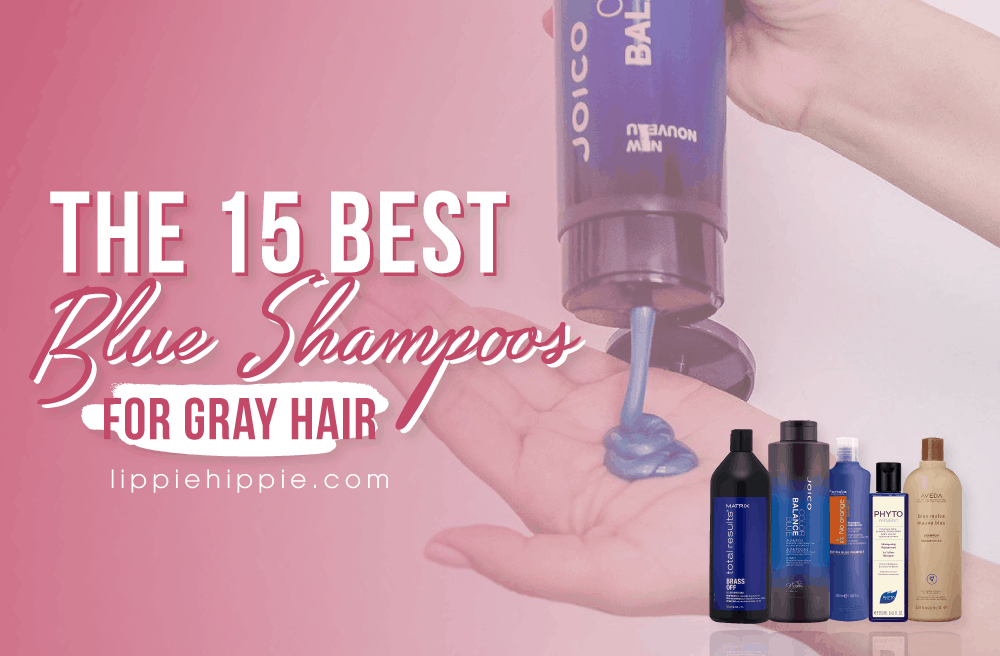 metallic blue shampoo for gray hair