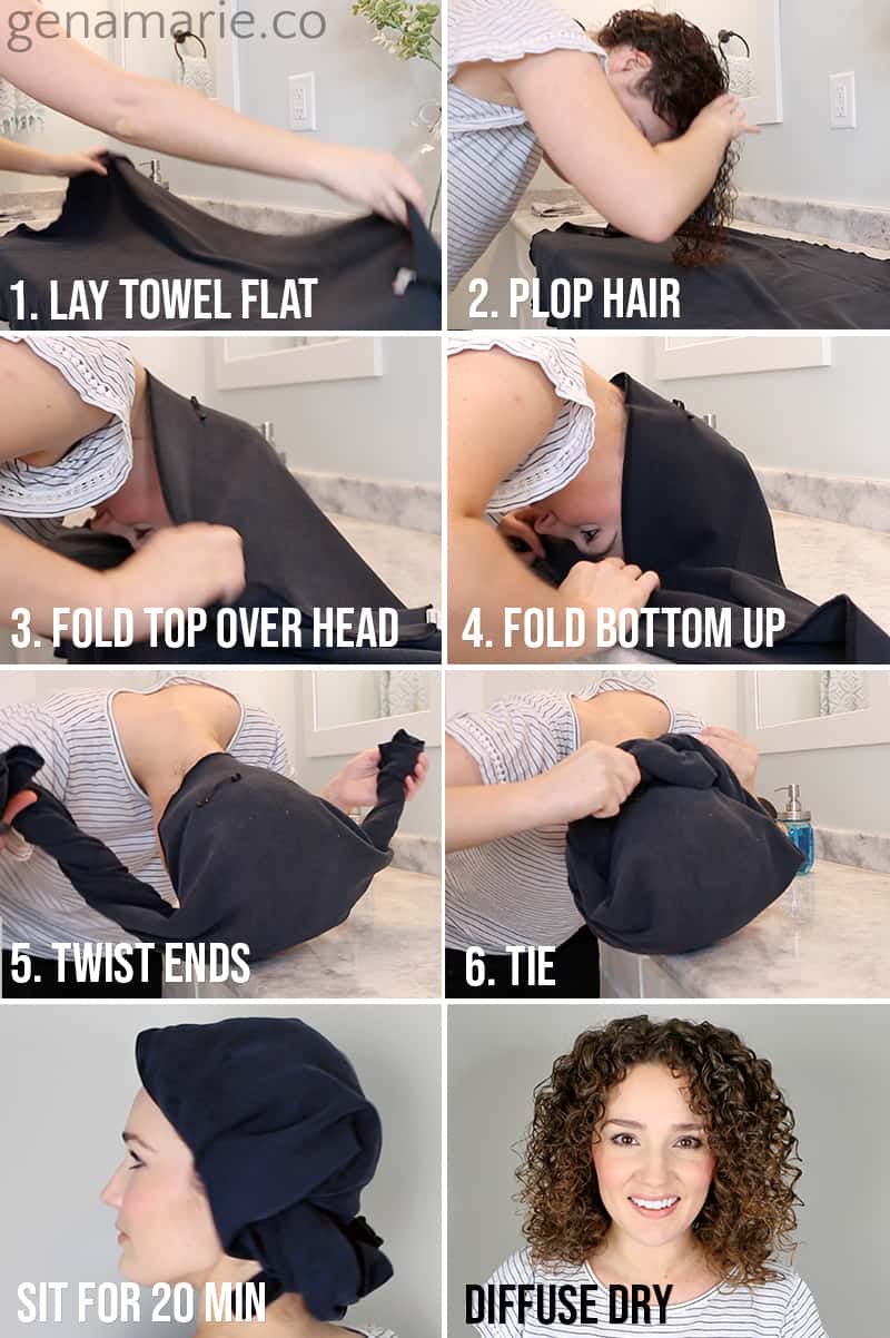 Steps to Plop hair
