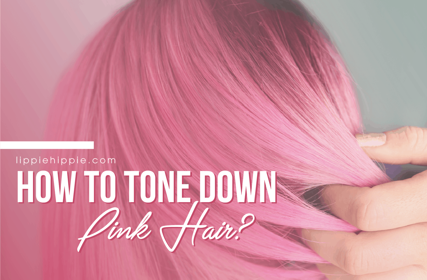 Pink Tones. Wamr and cool Tone Pink. Tone down