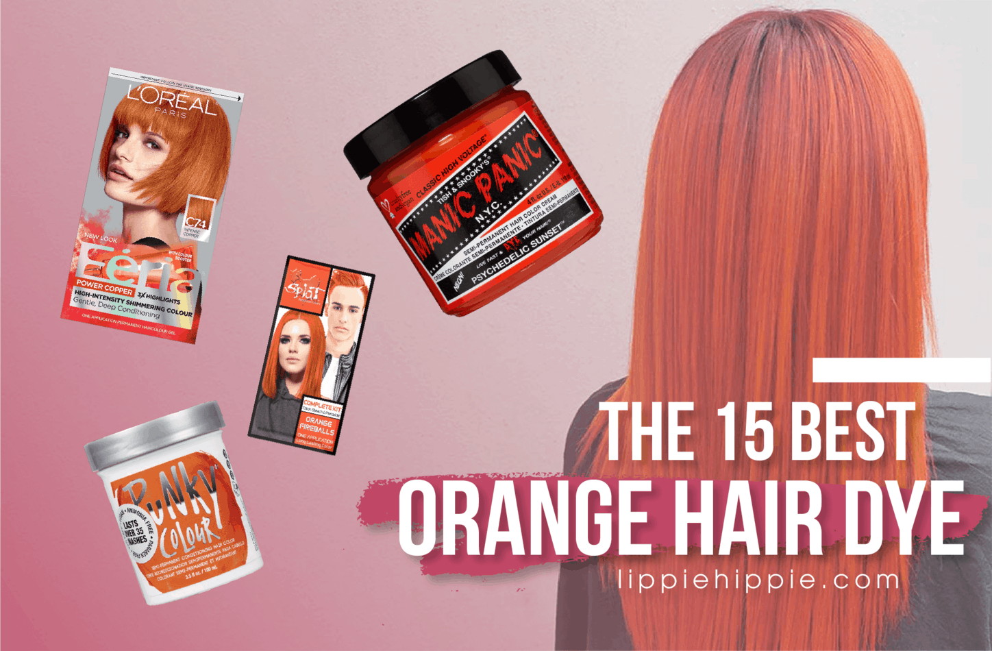 Best Orange Hair Dyes